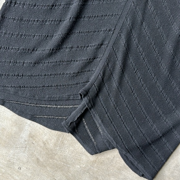 EILEEN FISHER long sleeve black lightweight sweater - Picture 5 of 6